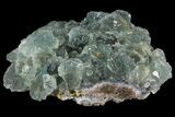 Green Fluorite Crystal Cluster - China #96045-1